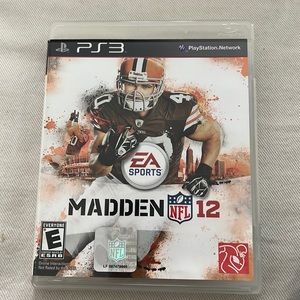 EA Sports PS3 Madden NFL 12